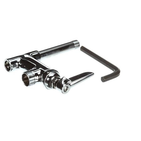 T&S Brass Add-On Faucet, Less Nozzle, Lever Handle B-0155-01LN